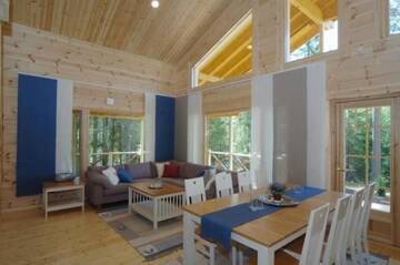 Фото номера Вилла с 3 спальнями и сауной (10 взрослых) Дома для отпуска Härkäniemi Cottages г. Миккели 13