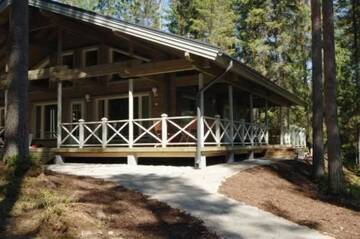Фото номера Вилла с 3 спальнями и сауной (10 взрослых) Дома для отпуска Härkäniemi Cottages г. Миккели 12