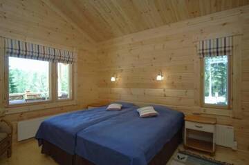 Фото номера Вилла с 3 спальнями и сауной (10 взрослых) Дома для отпуска Härkäniemi Cottages г. Миккели 15