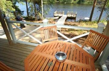Фото номера Вилла с 3 спальнями и сауной (10 взрослых) Дома для отпуска Härkäniemi Cottages г. Миккели 23