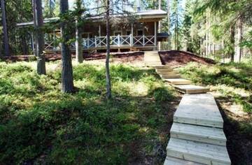 Фото номера Вилла с 3 спальнями и сауной (10 взрослых) Дома для отпуска Härkäniemi Cottages г. Миккели 20