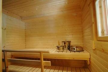 Фото номера Вилла с 3 спальнями и сауной (10 взрослых) Дома для отпуска Härkäniemi Cottages г. Миккели 18