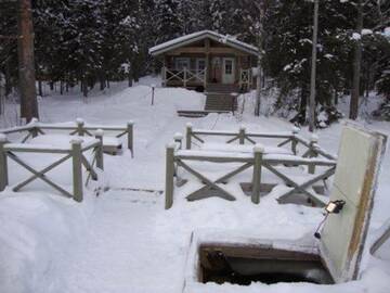 Фото номера Вилла с 3 спальнями и сауной (10 взрослых) Дома для отпуска Härkäniemi Cottages г. Миккели 25