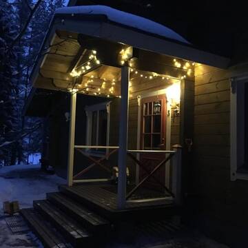 Фото номера Вилла с 3 спальнями и сауной (10 взрослых) Дома для отпуска Härkäniemi Cottages г. Миккели 31